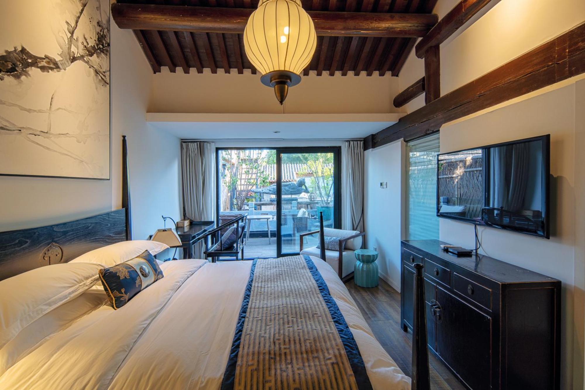 Beijing Le Zai Nan Luo Gu Xiang Wang Fu Jing Forbidden City Courtyard Hotel&Free Laundry Service&Free Coffee And Dumpling Experience Service Exterior photo