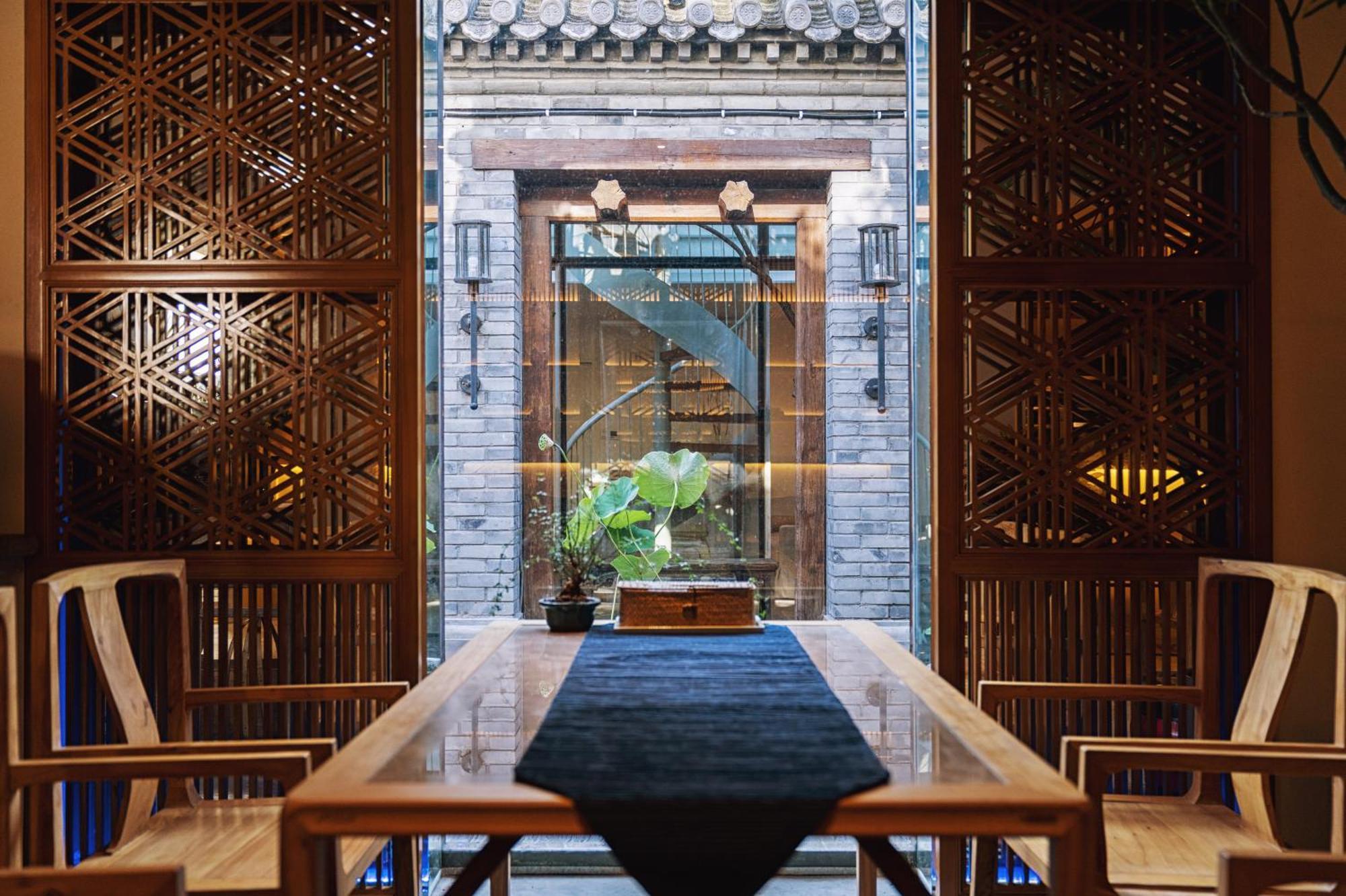 Beijing Le Zai Nan Luo Gu Xiang Wang Fu Jing Forbidden City Courtyard Hotel&Free Laundry Service&Free Coffee And Dumpling Experience Service Exterior photo
