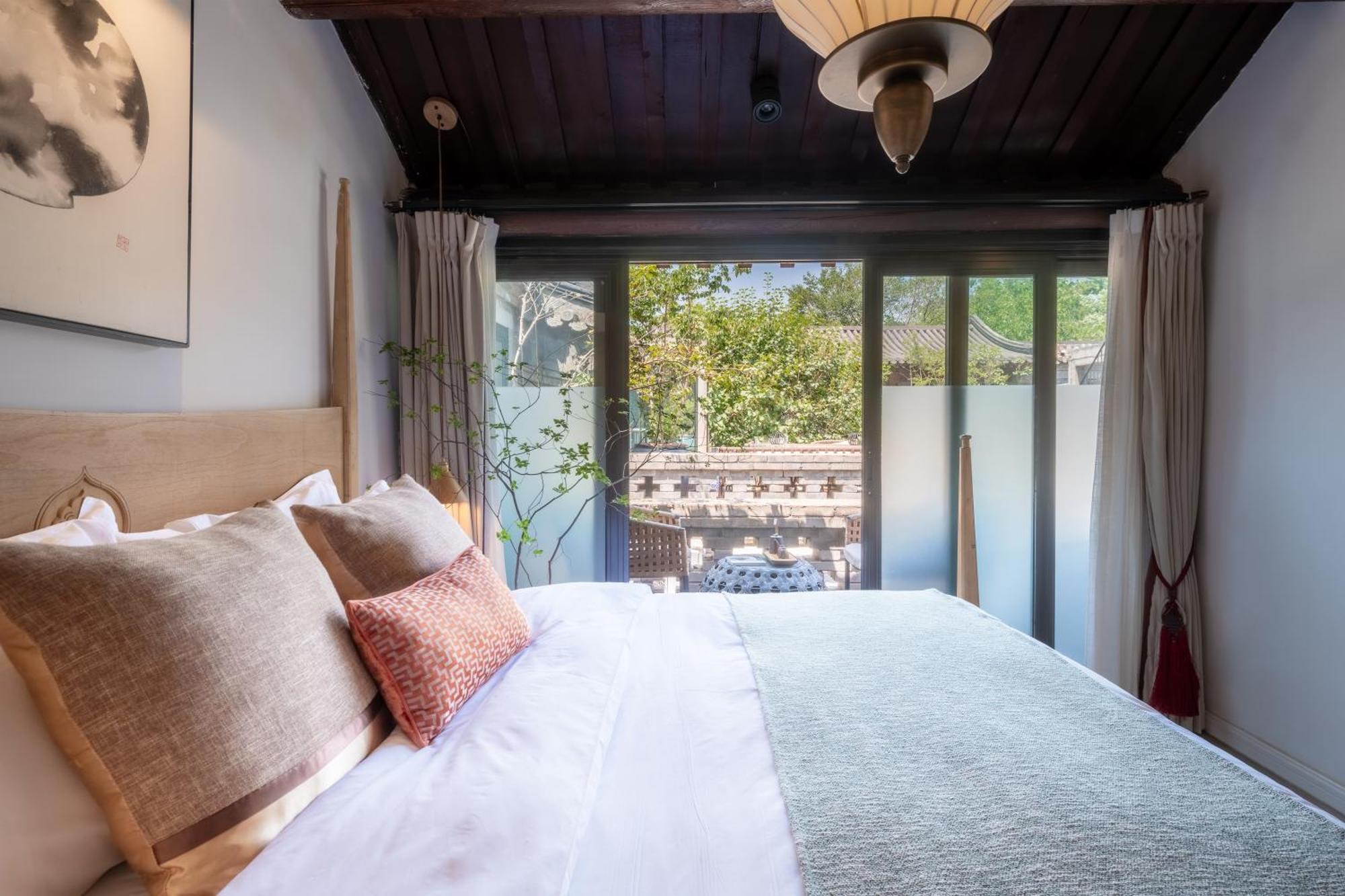 Beijing Le Zai Nan Luo Gu Xiang Wang Fu Jing Forbidden City Courtyard Hotel&Free Laundry Service&Free Coffee And Dumpling Experience Service Exterior photo